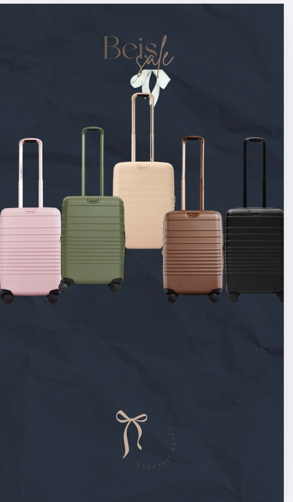 Beis travel sale up to 50% off💼 -#travel #suitcase 

#LTKSaleAlert #LTKTravel