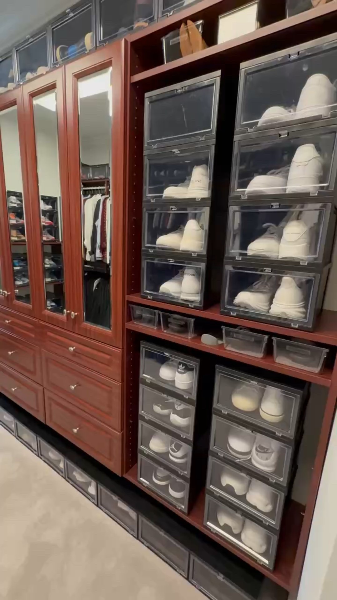 This closet transformation from our recent moving project wafire

#LTKSeasonal #LTKHome #LTKActive