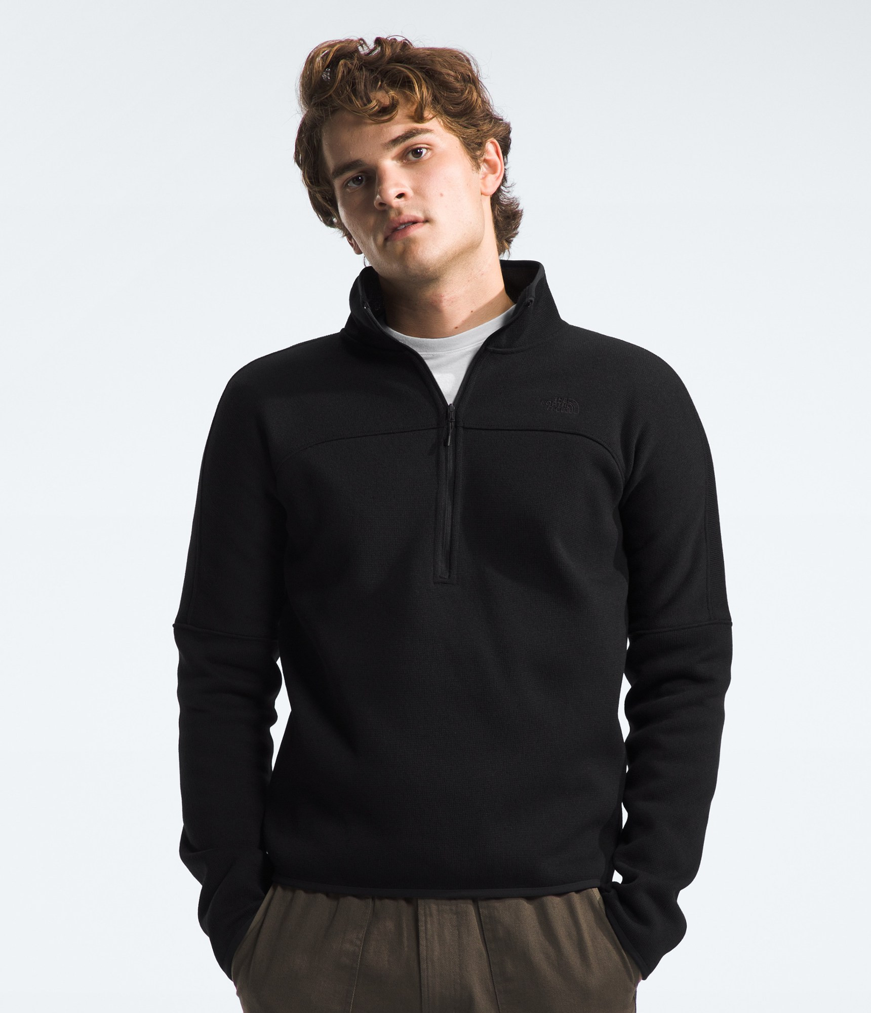 The North Face Men's Front Range Fleece Half-Zip Pullover Black XXL | REI