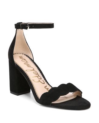Women's Odila Suede Block Heel Sandals | Bloomingdale's (US)