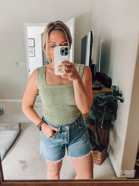 The cutest free people dupe tank - comes in tons of colors and is so comfy! Definitely size up 

Spring outfit, vacation outfit, jeans shorts

#LTKstyletip #LTKtravel #LTKSeasonal