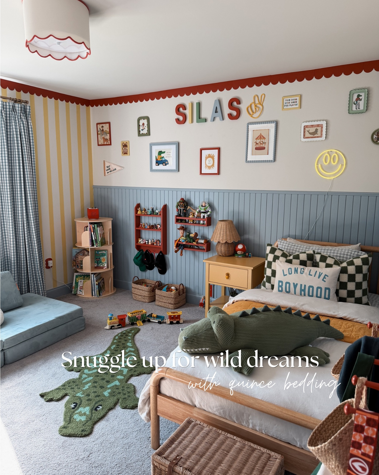 Bedding upgrade with Quince 🐊🩵

#LTKU #LTKKids #LTKHome