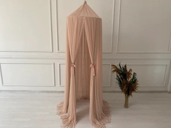 Light Powder Canopy, Bed Canopy,Crib canopy,Children's Canopy,Reading Nook,Montessori Bed,Kids Ca... | Etsy (US)