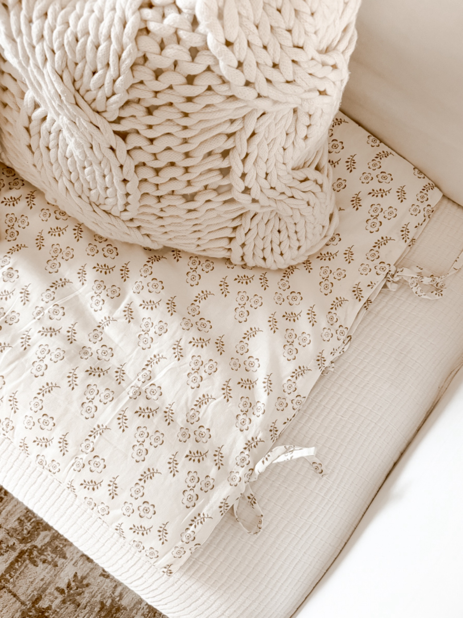 I recently added this Sofa Topper Pillow Cover in color, Brown Faded French Floral, to our couch. I wasn’t sure what I would think because it wasn’t quite as long as my couch, but I ended up loving it. It added another dimension of texture and pattern. It will also help protect the white couch from Ivy and the grandkids. There is an option to get the slipcover only or with an insert already inside. I also rounded up a bunch of other great inspiration from GreenRow, including some holiday finds. 

#LTKHome #LTKHoliday #LTKSeasonal