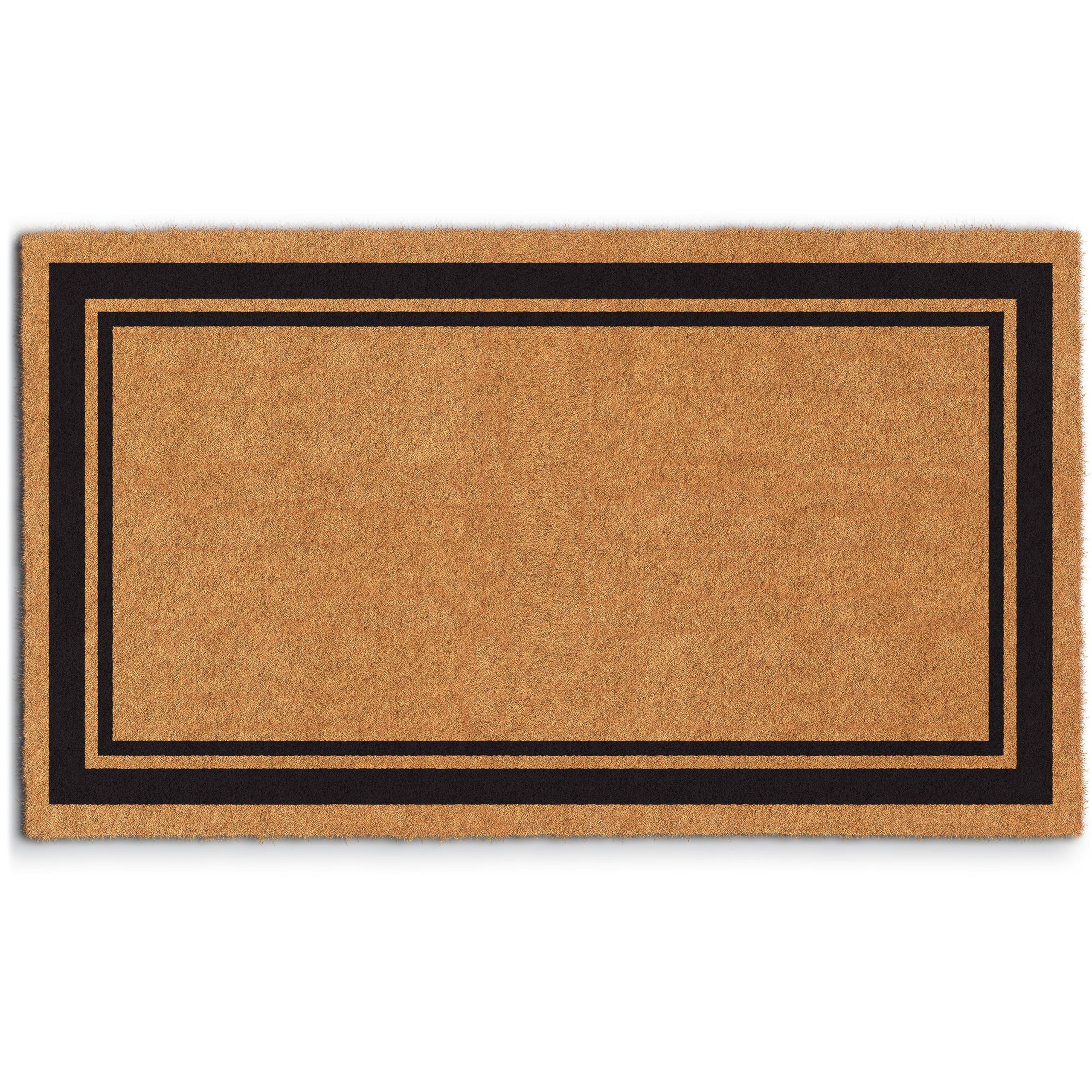 Barnyard Designs Natural Coco Coir Heavy Duty Backing Doormat - Large Cute Non-Slip Front Door We... | Amazon (US)