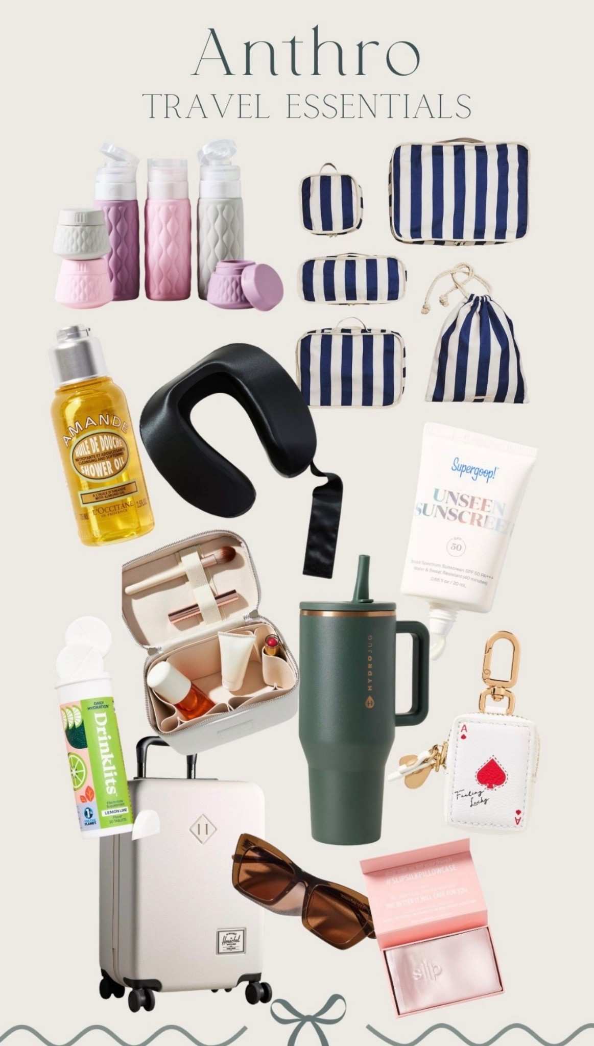 Anthro travel must haves ! 