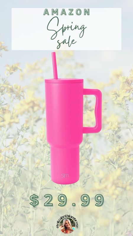 AMAZON SPRING SALE
i have this exact cup and am obsessed with it! 
it doesn’t spill when you tip it over unlike stanley’s or stanley dupes!
it’s on sale right now for under $30! you can’t beat that compared to stanley’s that are around $50! 
hurry and grab the colors at are in stock, they have most of them right now!

stanley | simple modern | cup | viral | water | drink | tumbler | sale | amazon | spring sale | dupe 

#LTKU #LTKtravel #LTKsalealert