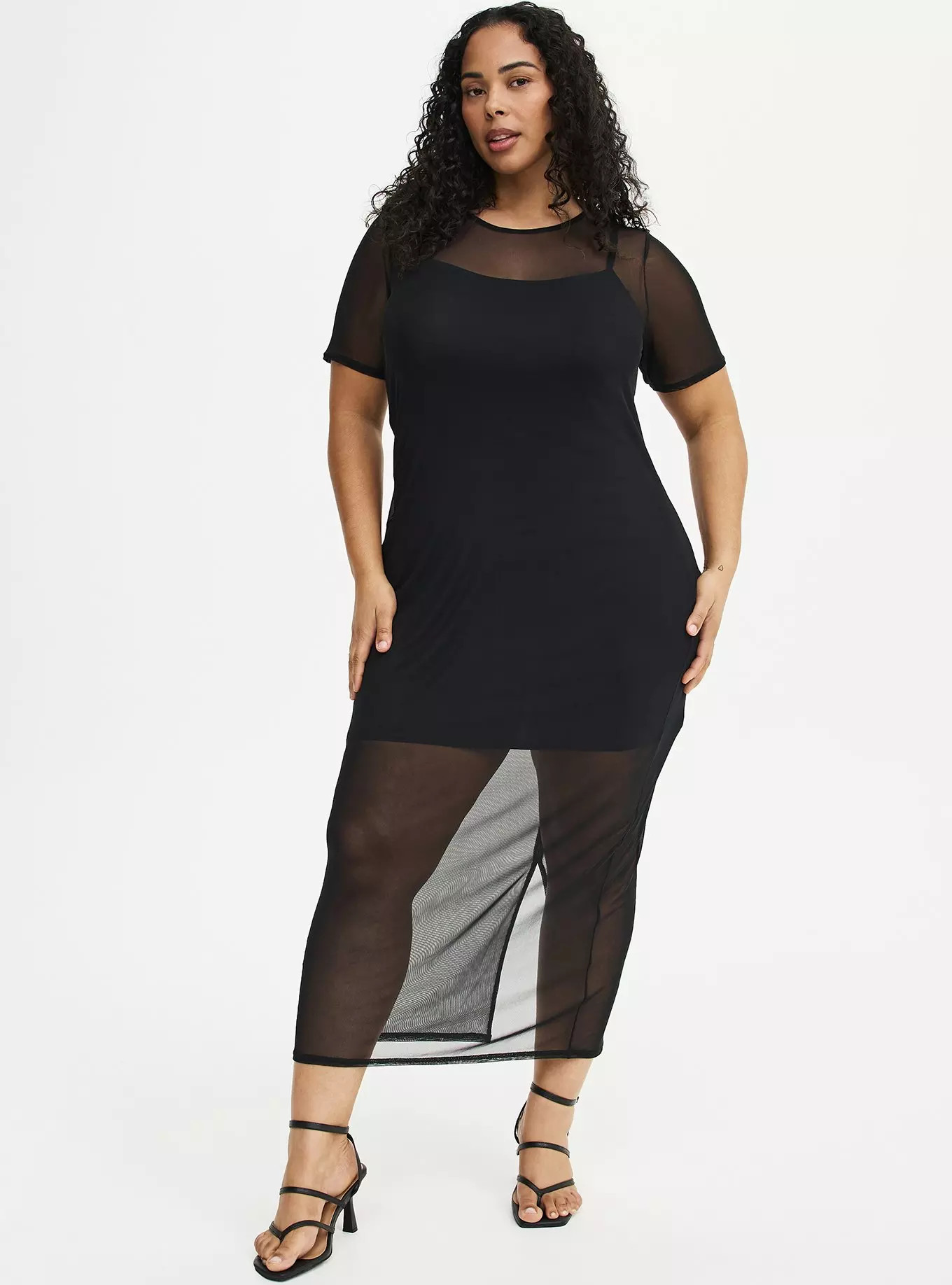 Mesh Column Dress | Torrid (US & Canada)