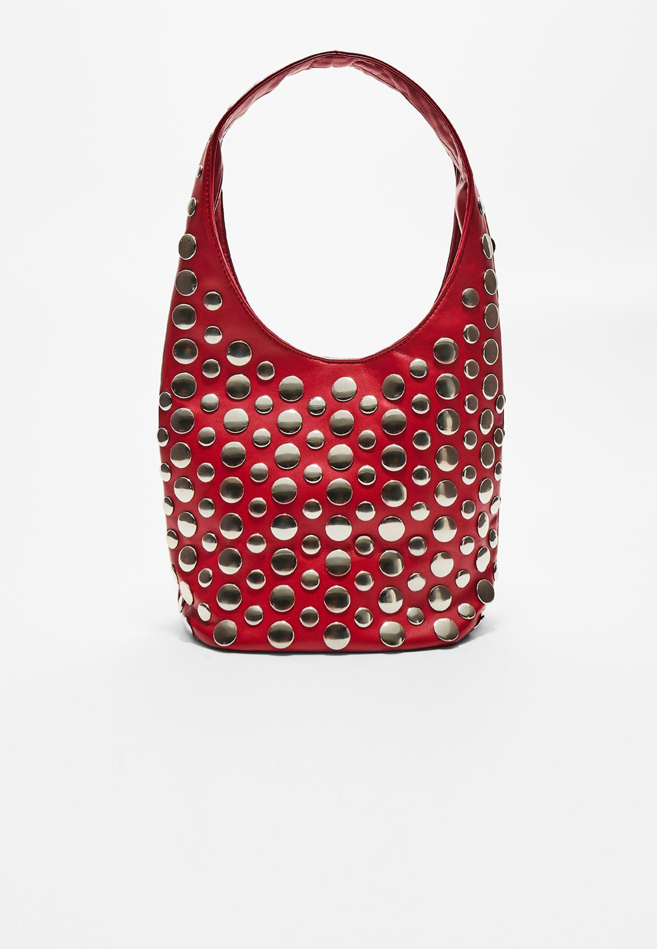 Studded shoulder bag - Women's Bags | Stradivarius United Kingdom | Stradivarius (UK)