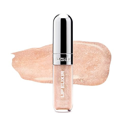 Sacheu Lip Elixir Nourishing Lip Glaze, Lip Tint Gloss. Moisturizing Lip Gloss for Women. Hydrating and Plumping Lip Gloss Enriched with Lip Oils. Smooth Lip Shine Finish, Tanghulu Candy | Amazon (US)