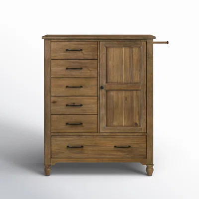 Edan Solid Wood Armoire | Wayfair North America
