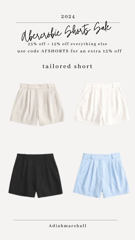 LIMITED TIME
The Abercrombie Shorts Event
25% off all shorts & extra 15% off with code (AFSHORTS)

Perfect for my tall girlies!!


#LTKStyleTip #LTKSaleAlert #LTKFindsUnder100