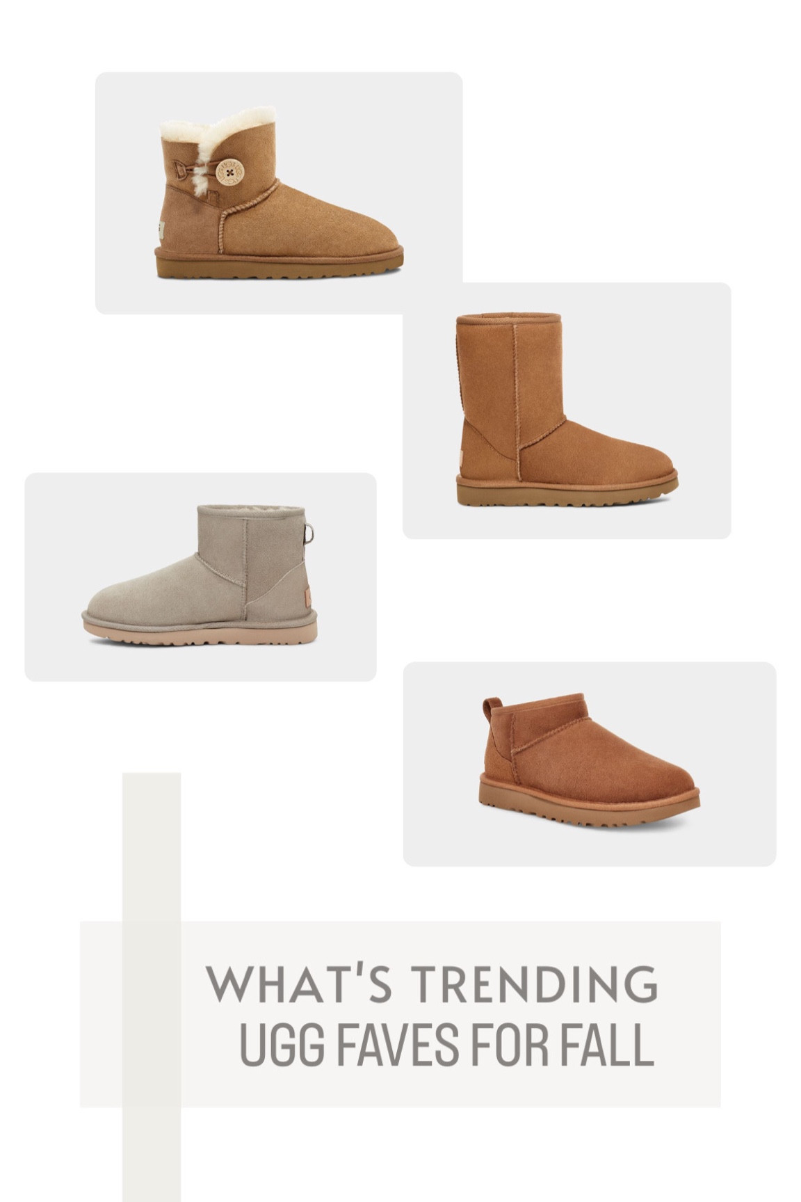 Ugg Favorites for Fall 🍂♥️

#LTKstyletip #LTKSeasonal #LTKshoecrush