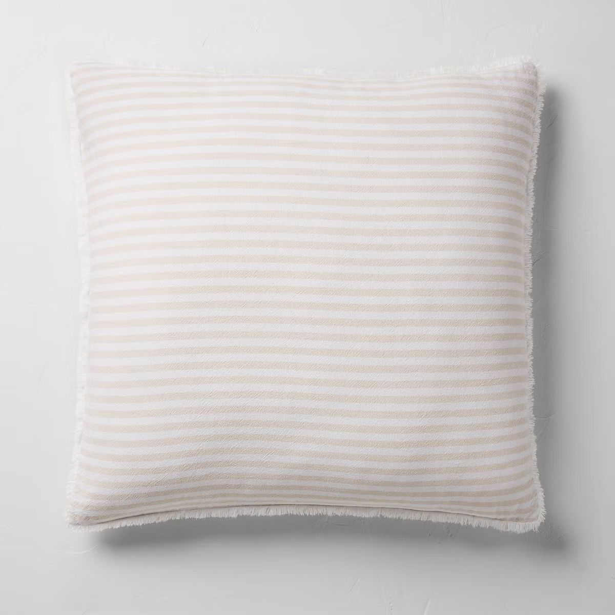 Euro 26''x26'' Heavyweight Linen Blend Stripe Throw Pillow - Casaluna™ | Target