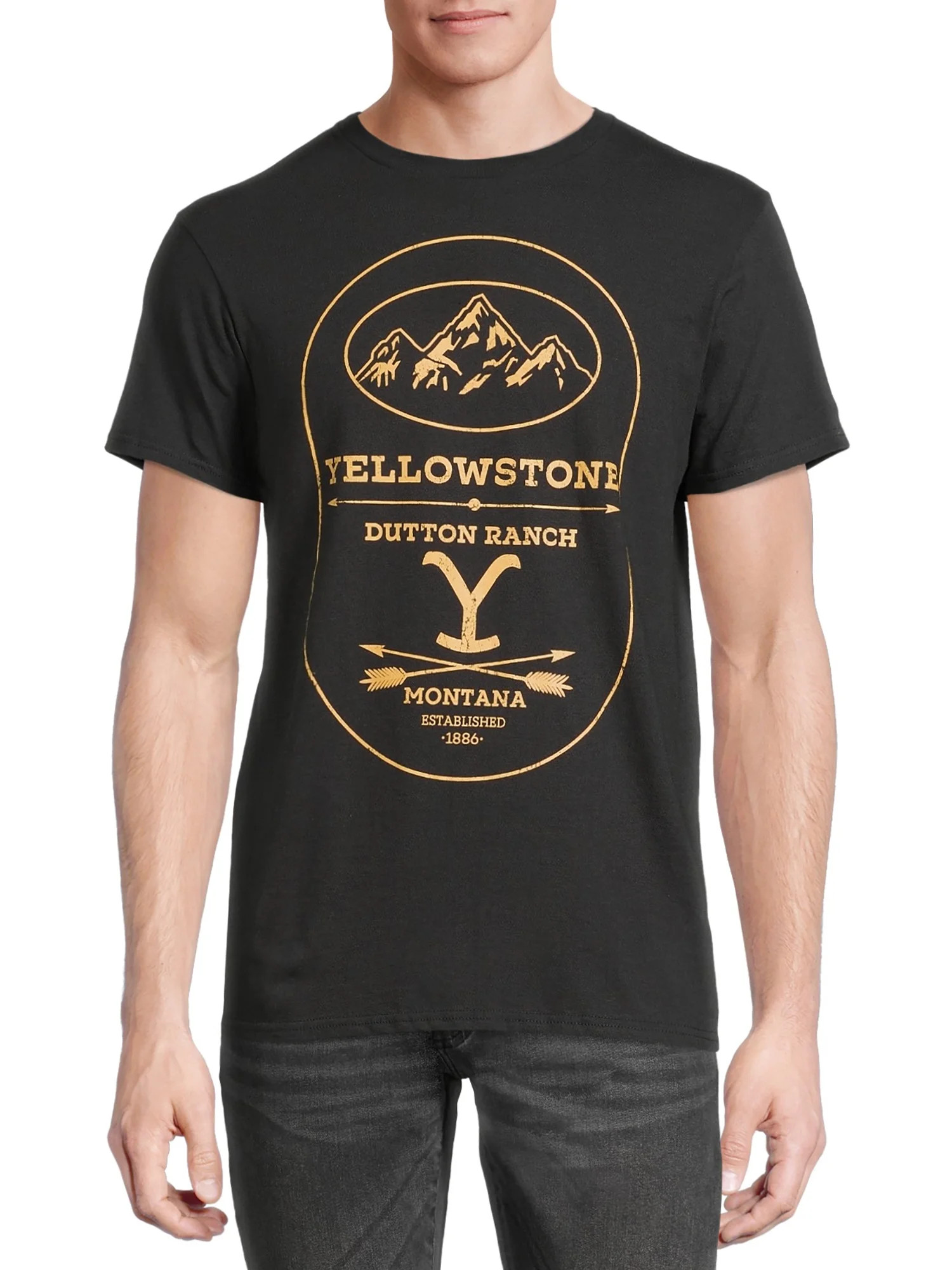 Yellowstone Men's T-Shirt | Walmart (US)
