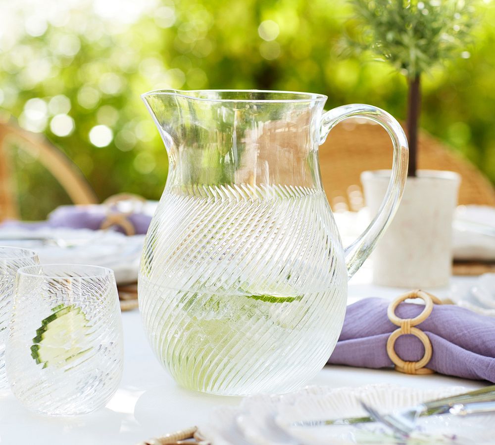 Monique Lhuillier Campania Outdoor Pitcher | Pottery Barn (US)