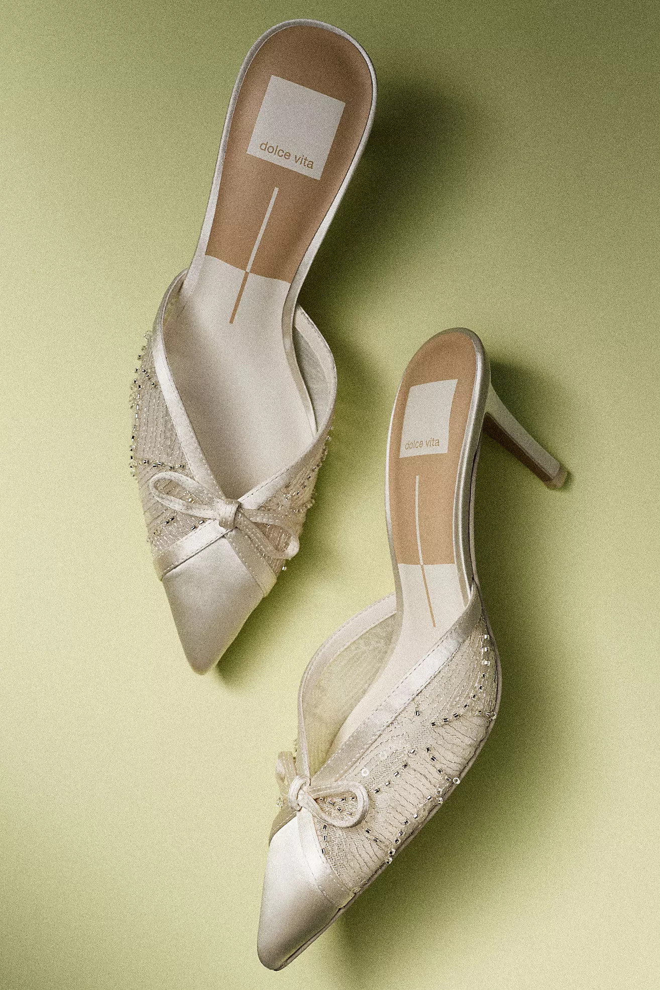 Dolce Vita Emmet Pointed-Toe Heeled Mules | Anthropologie (US)