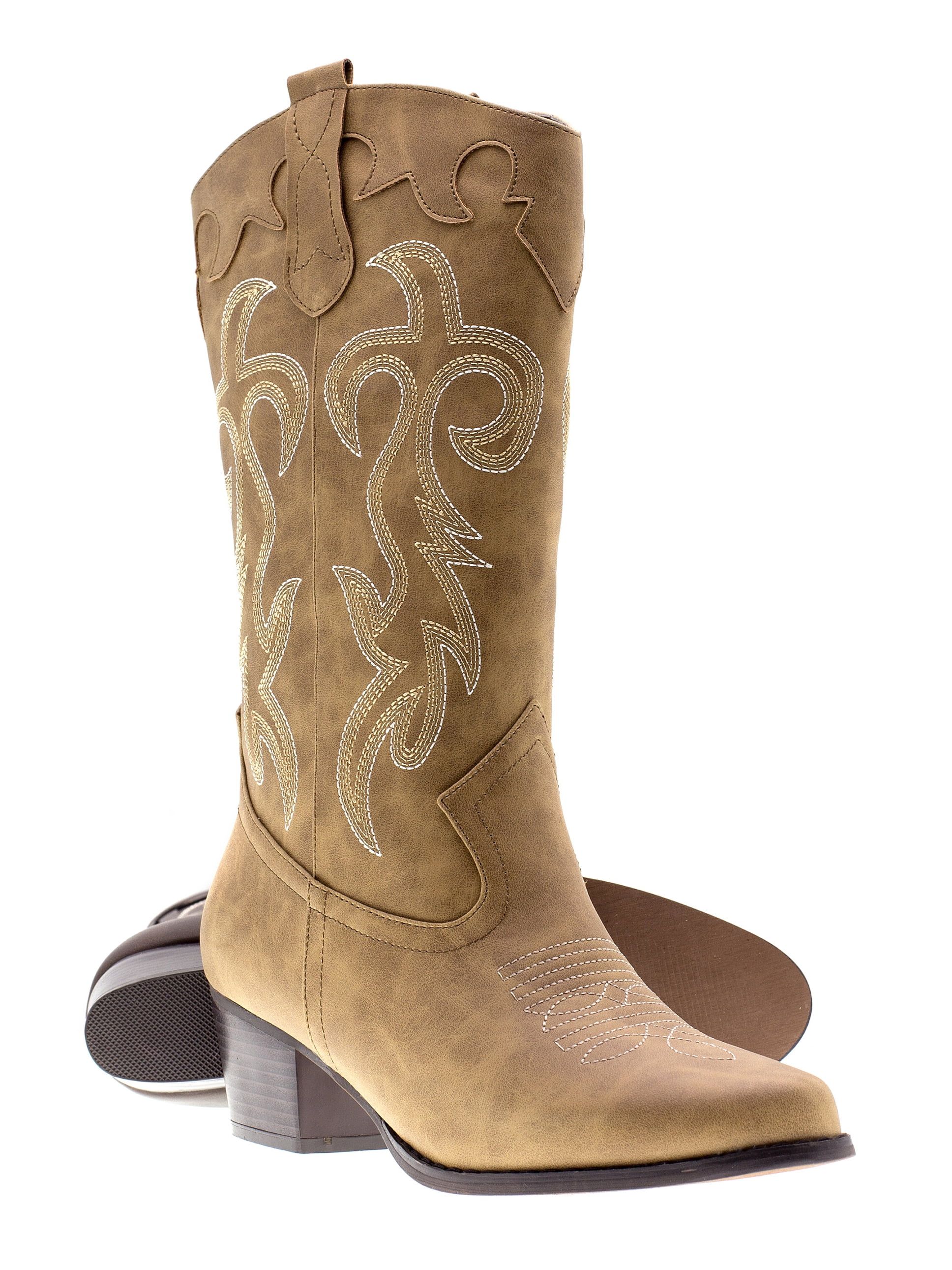Canyon Trails Women's Embroidered Western Rodeo Cowboy Boots | Walmart (US)