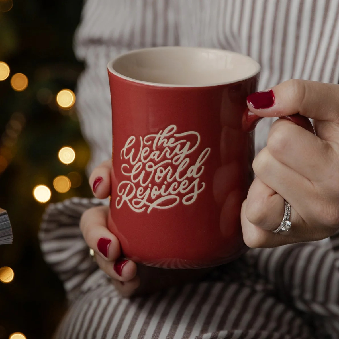 The Weary World Rejoices Mug | The Daily Grace Co.