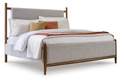 Lyncott Queen Upholstered Panel Bed | Ashley Homestore