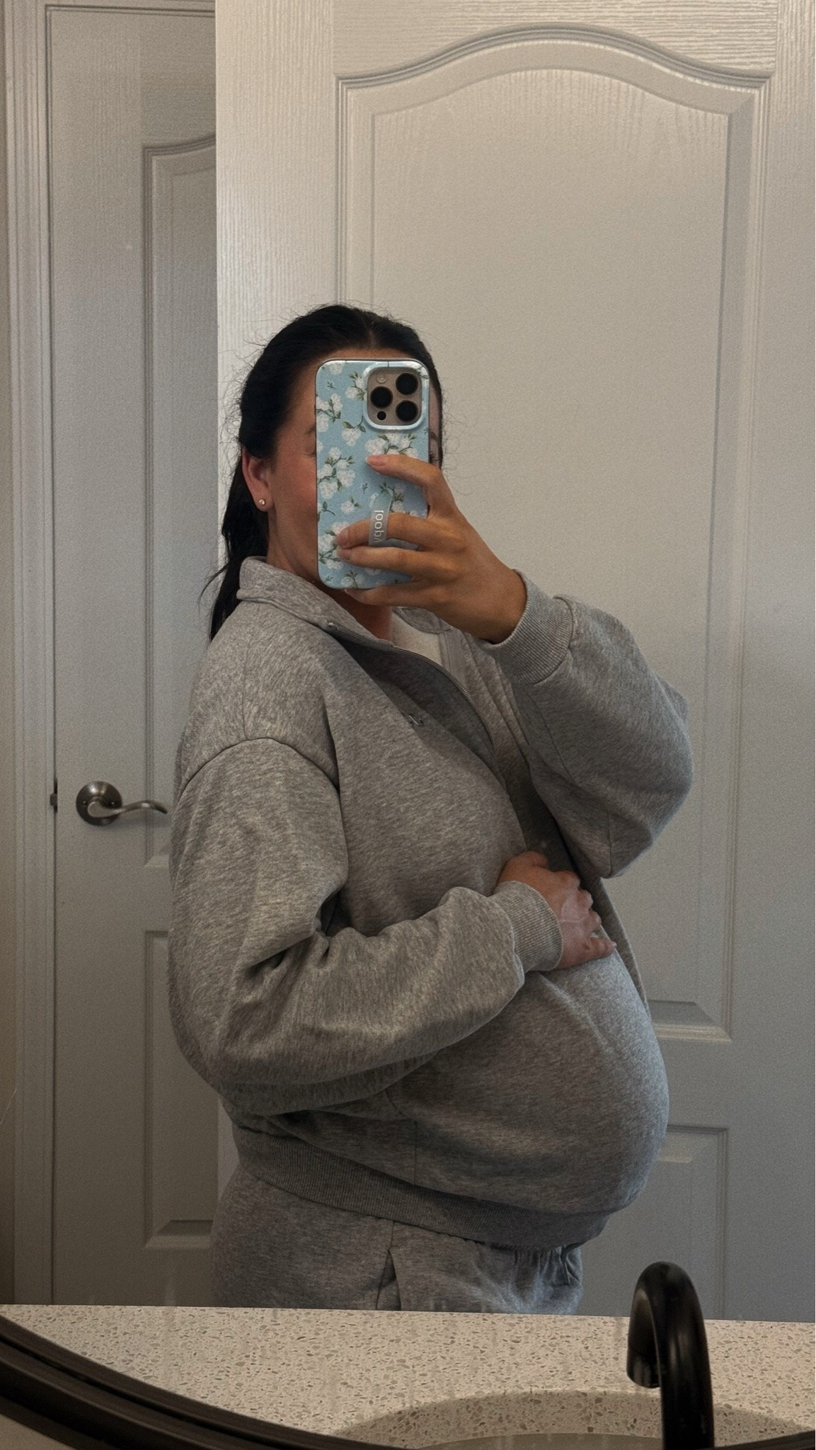 Size small in sweatshirt and sweatpants! 35 weeks pregnant

#LTKBaby #LTKootd #LTKmomlife