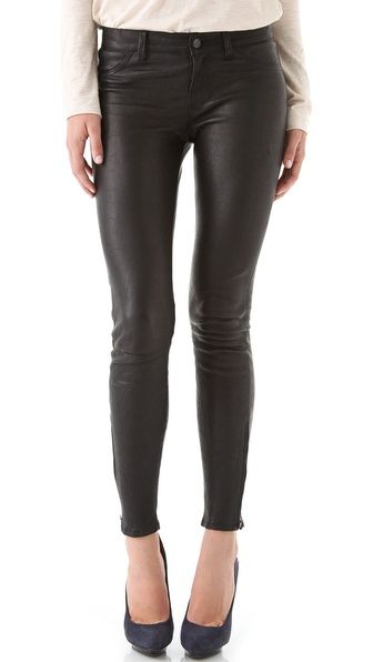 Super Skinny Leather Pants | Shopbop