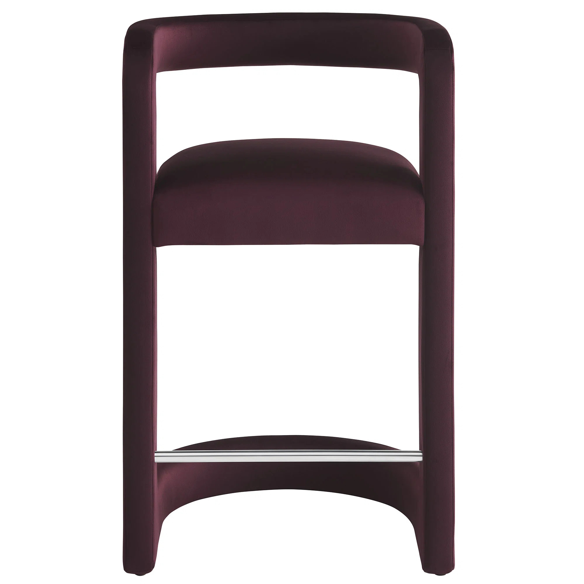Winslow Performance Velvet Stool | Wayfair North America