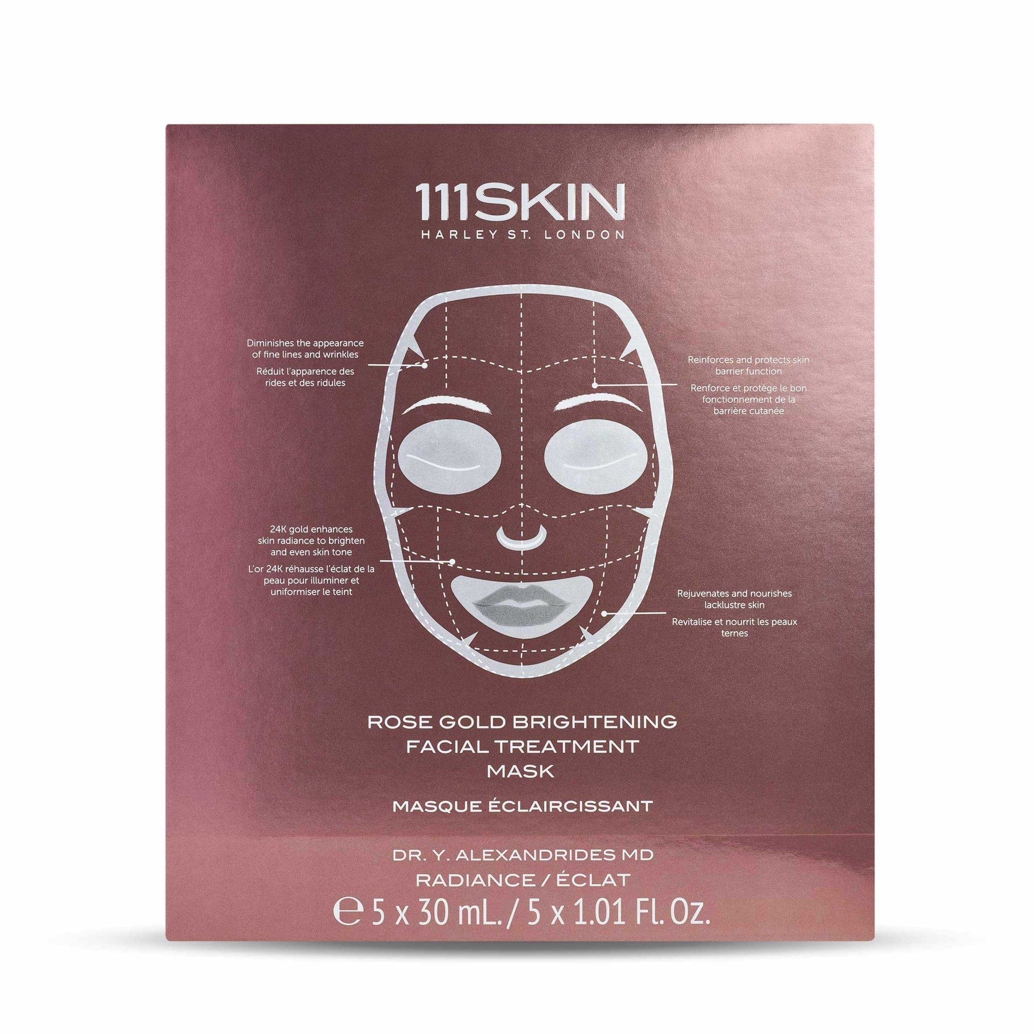Rose Gold Brightening Facial Treatment Mask | 111Skin US