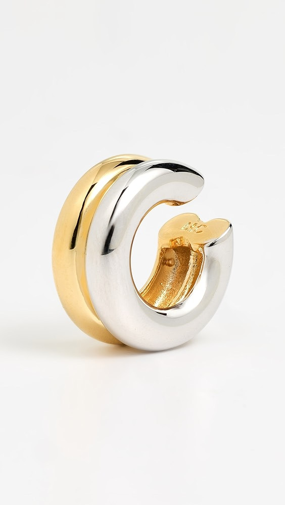 Two Tone Double Ear Cuff | Shopbop