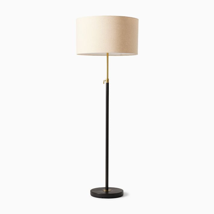 Telescoping Adjustable Floor Lamp (60") | West Elm (US)