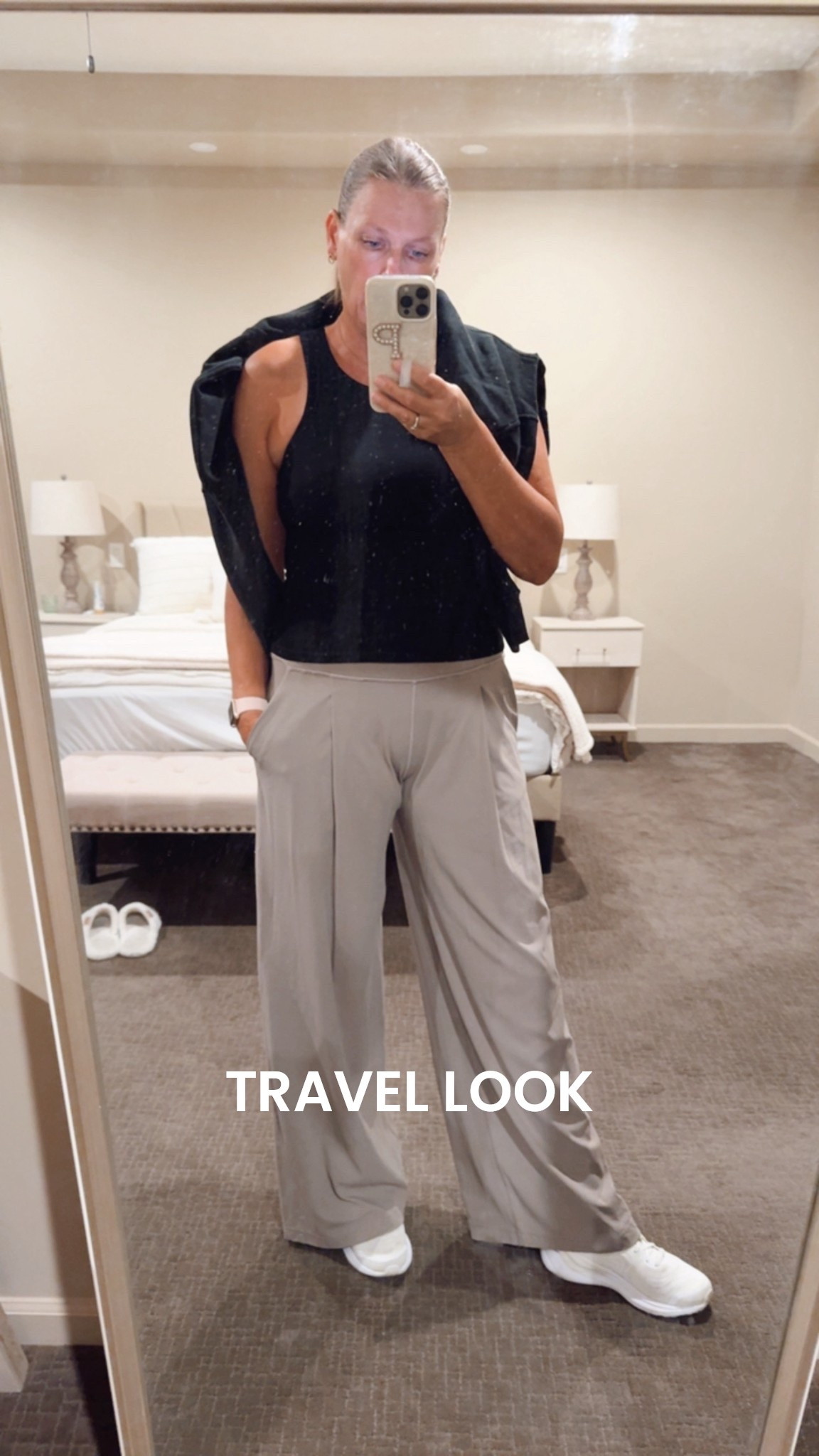 Elevated travel look

Travel outfit, palazzo pants, style over 40, elevated airport outfit, lululemon outfit
Bra free tank top, weekend outfit

#LTKootd #LTKTravel #LTKOver40