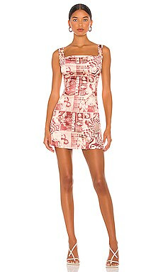 Miaou Ginger Dress in Wanted Red from Revolve.com | Revolve Clothing (Global)