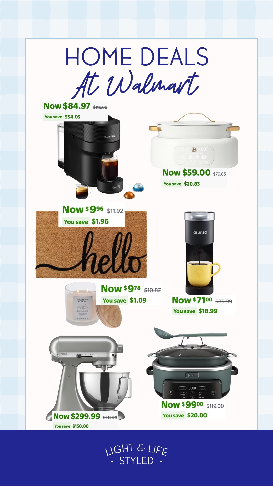 These Walmart home deals are GOOD! 🙌🏻 Save on coffee makers, kitchen essentials, and cozy decor!!! 

 #LTKootd #LTKSeasonal #LTKSaleAlert