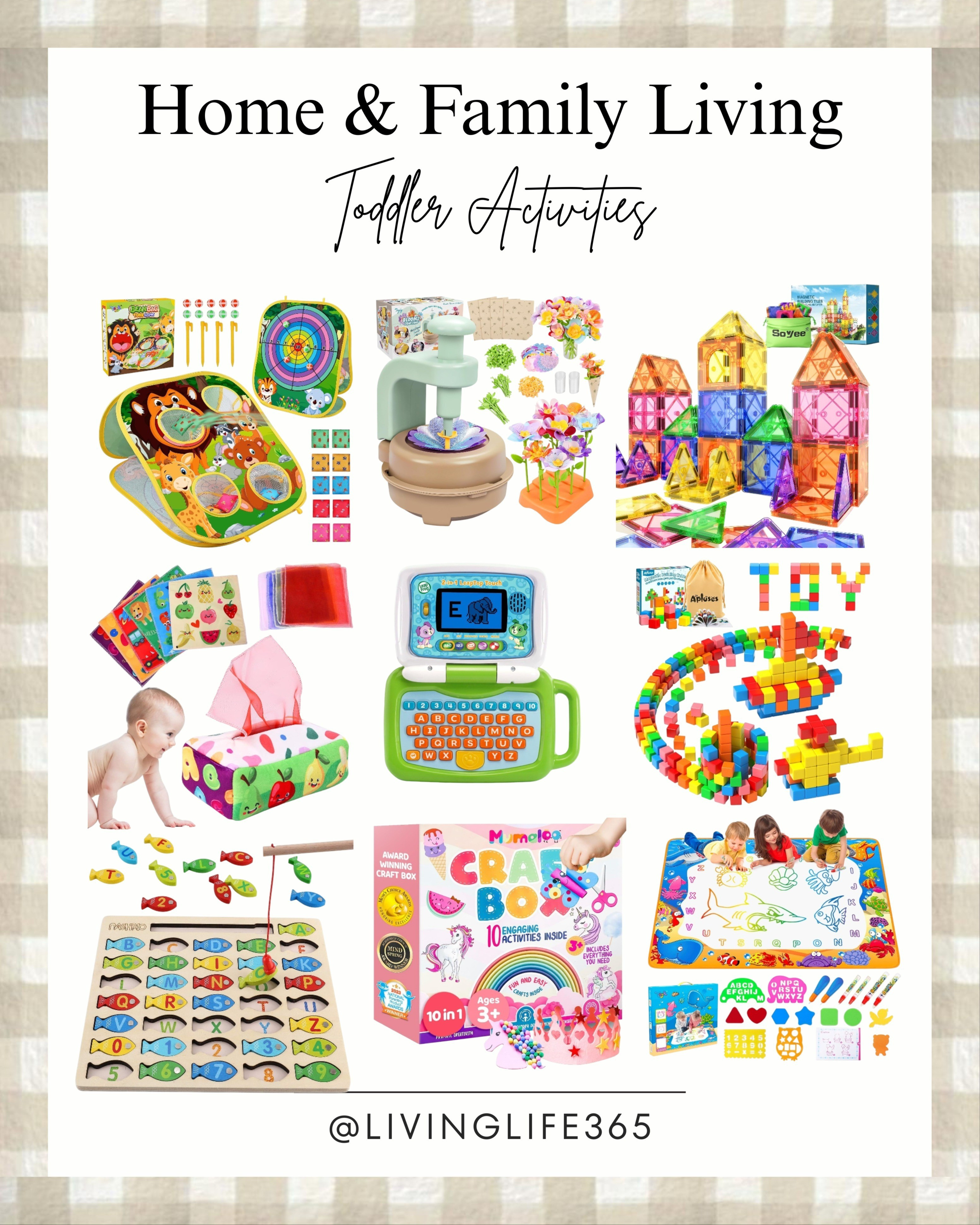 Boredom buster alert! Keep your little one happy and engaged with these fun and easy toddler activities. From sensory play to fine motor skills, I've rounded up the best finds to spark their creativity and keep them learning. Shop my picks and make playtime a breeze! #ToddlerLife #ToddlerActivities #Playtime #KidsActivities #MomLife #ParentingHacks #LearningThroughPlay #BusyToddler

#LTKSaleAlert #LTKKids #LTKBaby