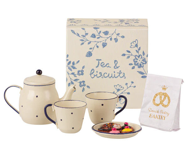 Tea & Biscuits for Two, Miniature | MailegUSA