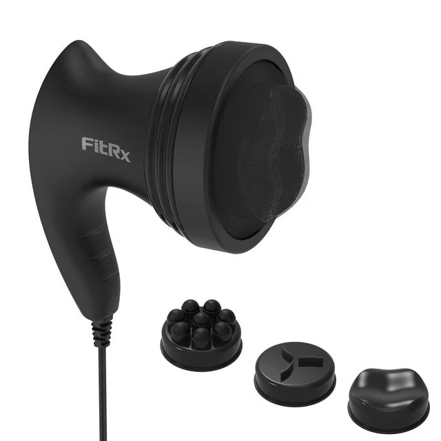 FitRx Handheld Shiatsu Neck and Back Massager with Multiple Speeds and Attachments - Walmart.com | Walmart (US)