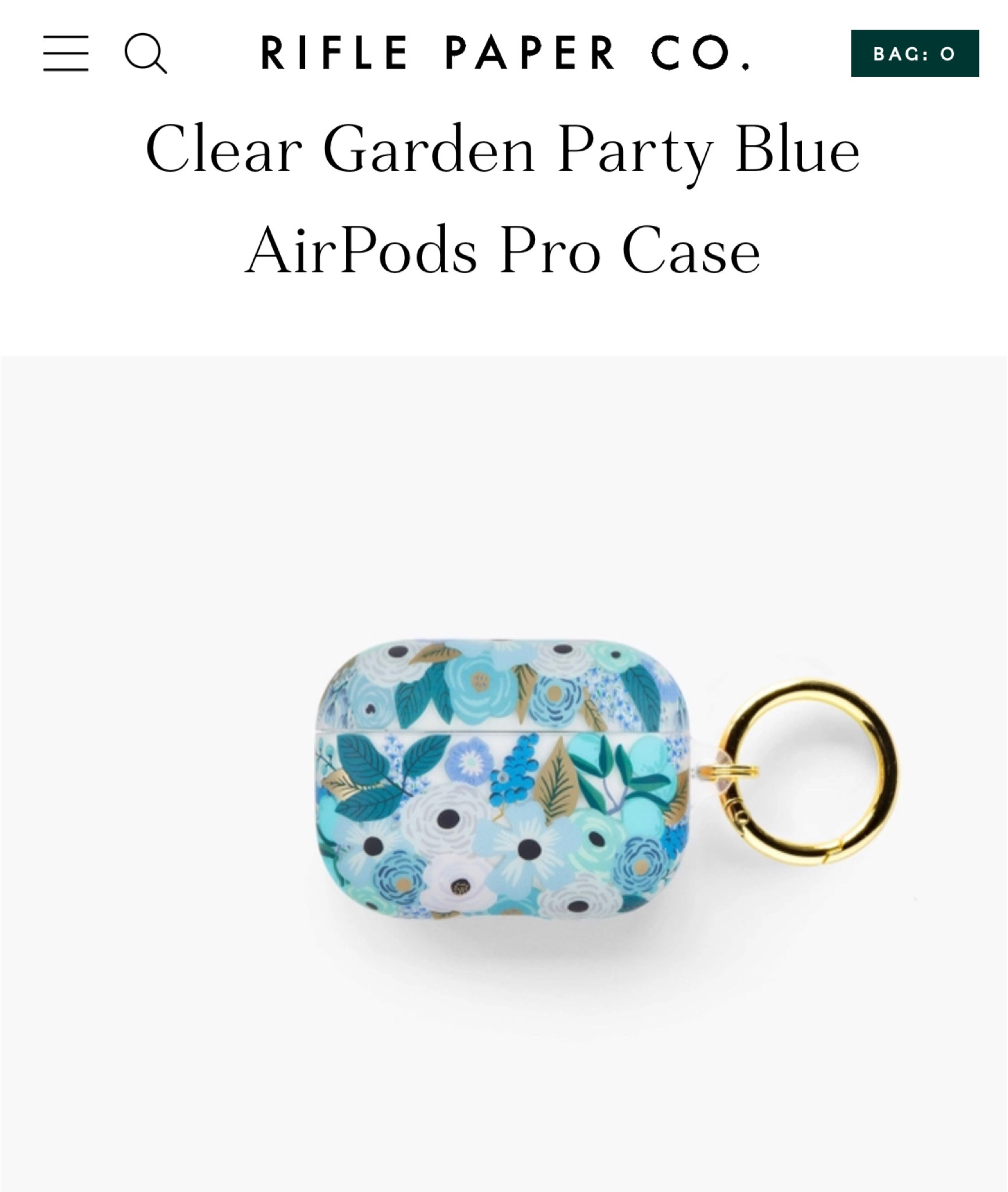 Stocking stuffer ideas for under $25! AirPods case from Rifle Paper Co

#LTKGiftGuide #LTKHoliday #LTKfindsunder50