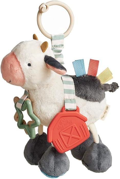 Itzy Ritzy Link & Love Toy for Stroller or Car Seat – Features Textured Ribbons, Crinkle Sounds... | Amazon (US)