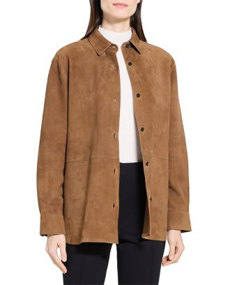 Suede Shirt Jacket | Bloomingdale's (US)