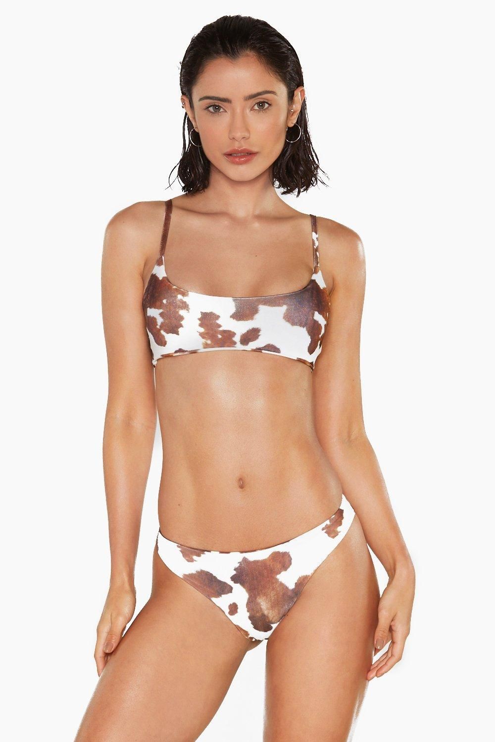 Howdy There Cow Bikini Set | NastyGal (UK, IE)