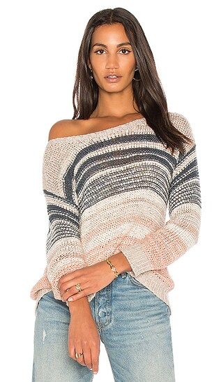 cupcakes and cashmere Reena Sweater in Latte | Revolve Clothing