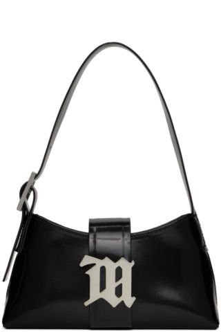 Black Mini Leather Shoulder Bag | SSENSE