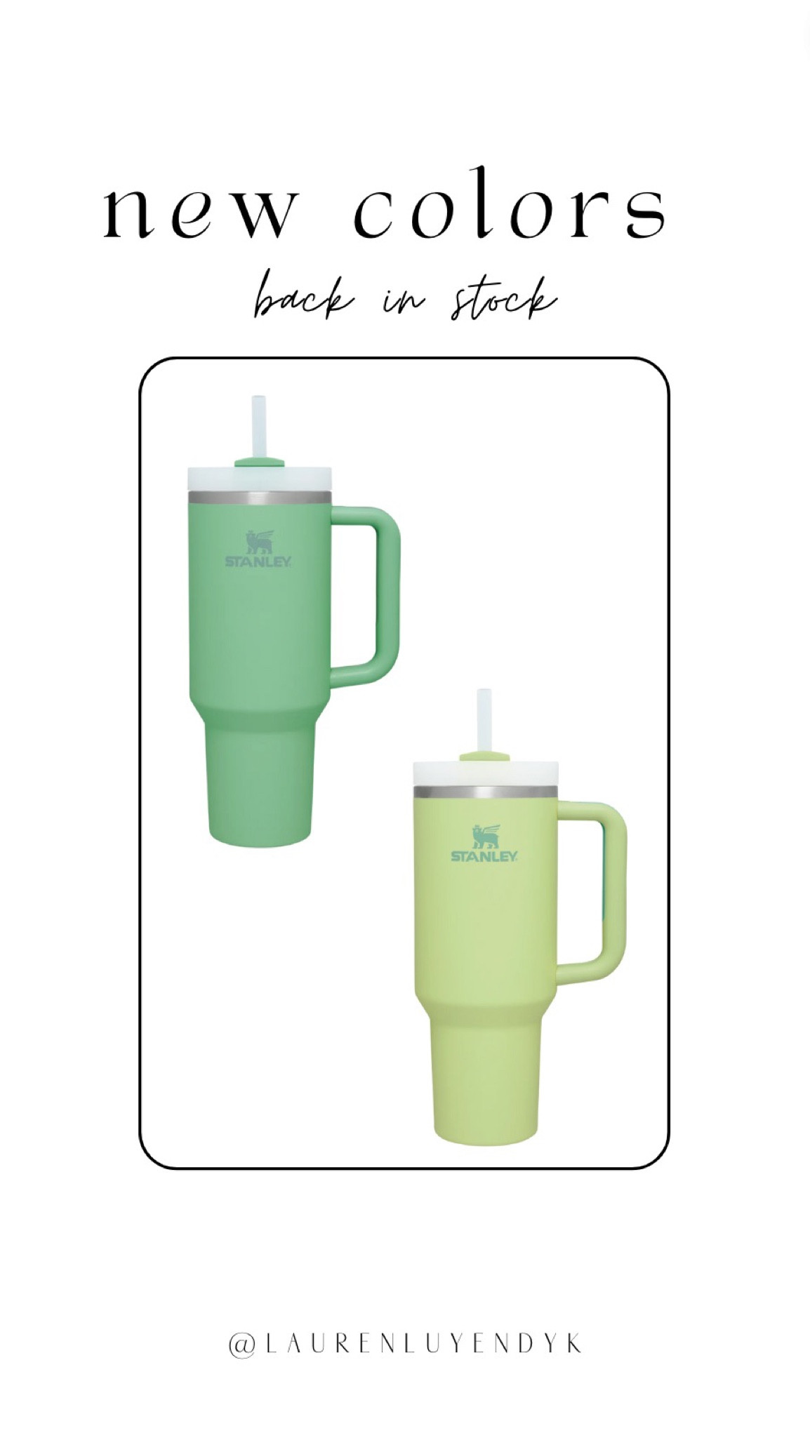 new Stanley’s in the perfect spring green!

#LTKFind