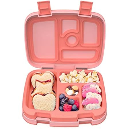 Bentgo® Kids Bento-Style 5-Compartment Lunch Box - Ideal Portion Sizes for Ages 3 to 7 - Leak-Pr... | Amazon (US)