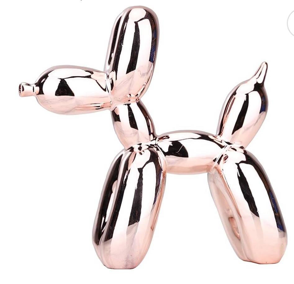 #puppy #balloondog #dogsculpture #dogfigurine #balloondogstatue #dogs #pinkdog #pinkpuppy #gift #homeoffice #deskaccesory

#LTKFind #LTKhome #LTKGiftGuide