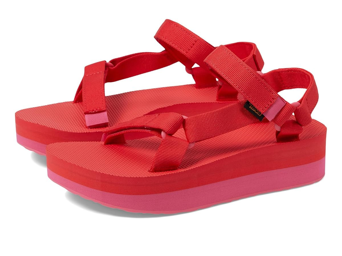 Teva Women's Flatform Universal Red Sport Sandal | Amazon (US)