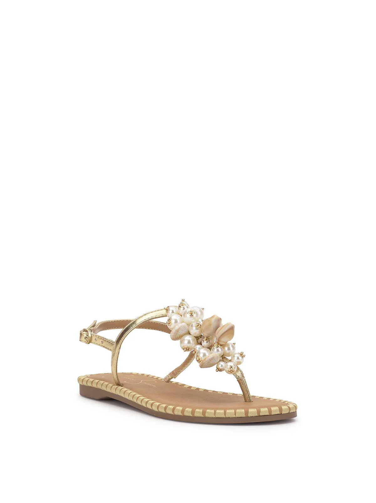 Bryelea Sandal in Gold | Jessica Simpson E Commerce