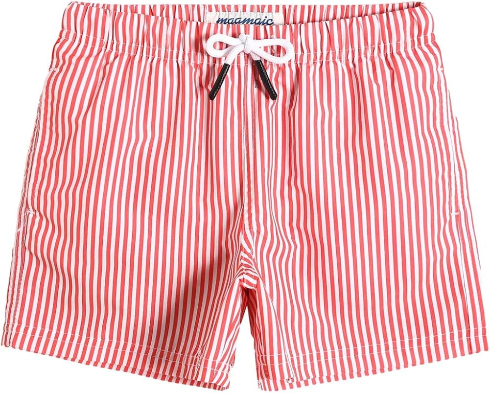 maamgic Boys Swim Trunks Toddler Swim Shorts Little Boys Bathing Suit Swimsuit Toddler Boy Swimwe... | Amazon (US)