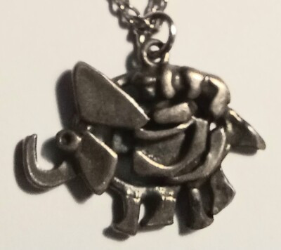 Fun Vintage 3D Puzzle Style Animal Pendant, Marked "STERLING"  19" Curb Chain | eBay US