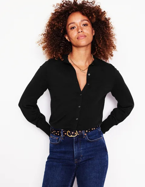 Imi Scalloped Cardigan | Boden UK